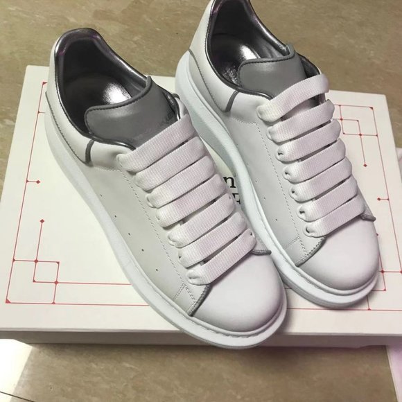 alexander mcqueen reflective sneakers womens